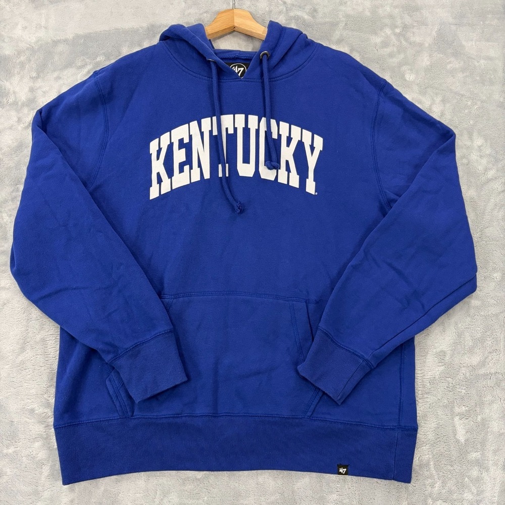 Kentucky Wildcats '47 Hoodie Sweatshirt Mens XL Blue NCAA Basketball